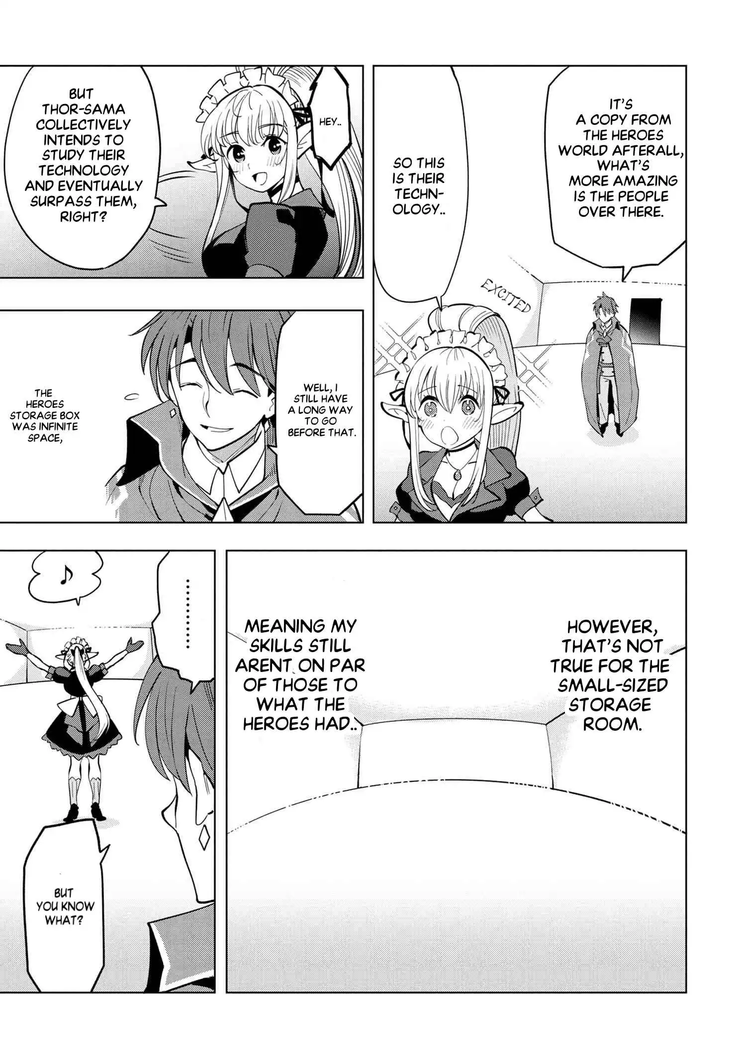 Souzou Renkinjutsushi wa Jiyuu wo Ouka suru: Kokyou wo Tsuihou saretara, Maou no Ohizamoto de Chouzetsu Kouka no Magic Item Tsukuri-houdai ni Narimashita Chapter 4.5 3